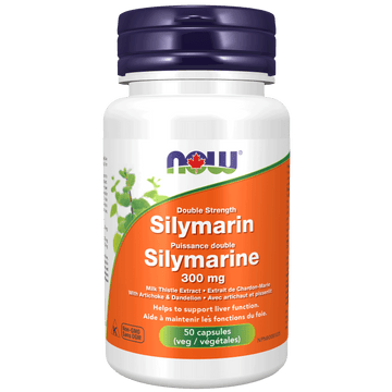 Silymarin 300mg Now Foods 50 capsules exp 11/2025